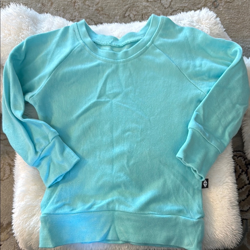 Kyte BABY 6-12mos Blue Pullover Sweatshirt